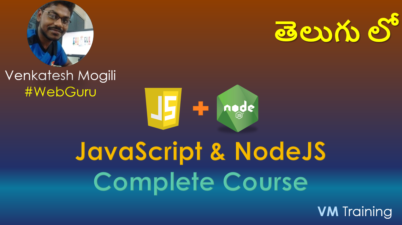 JavaScript & NodeJS Course